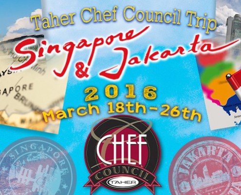 Taher Chef Council Singapore Jakarta Trip!