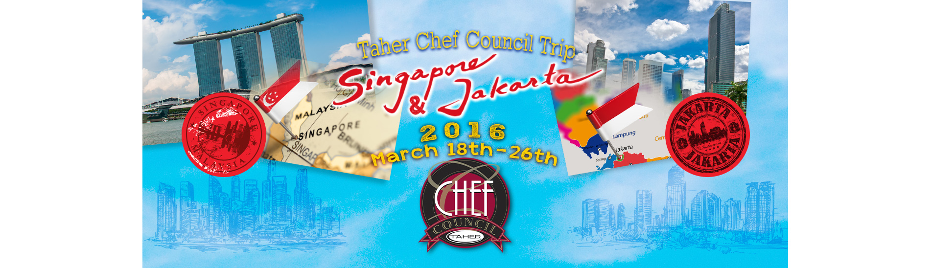 Singapore and Jakarta - Taher Chef Team Trip