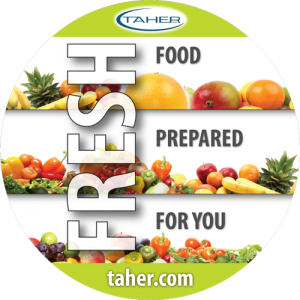Fresh Food Prepared For You With Taher