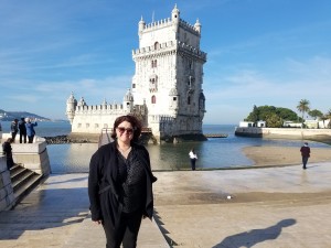 Chef Alicia and Tower of Belem